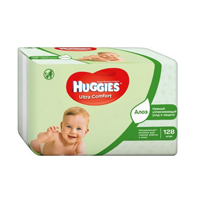 Салфетки "Huggies" Ultra Сomfort Aloe детские влажные фото
