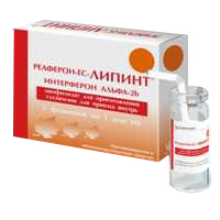 Реаферон-ЕС-липинт порошок лиофилизированный д/суспензии внутрь 1000000МЕ фото