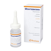 Монтевизин капли глазные 0,05% 10мл фото