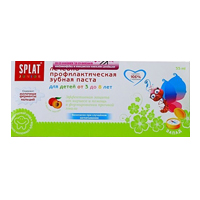 Зубная паста Junior Splat Запад для детей от 3 до 8 лет вкус персика 55мл фото
