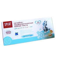 Зубная паста Junior Splat Север для детей от 3 до 8 лет вкус черники 55мл фото