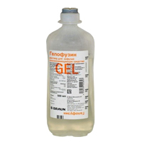 Гелофузин раствор для инъекций 4% 500мл фото