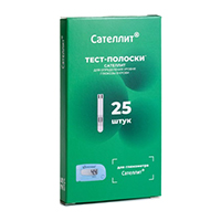 Тест-полоски &quot;Сателлит&quot; к глюкометру фото