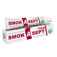 Зубная паста "Smok A Sept" Травы и Мята 74г фото