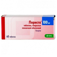 Лориста таблетки 100мг фото