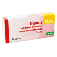 Лориста таблетки 12,5мг фото
