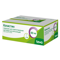 Колистин порошок 80мг (1млн.ЕД) фото