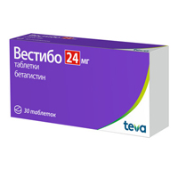 Вестибо таблетки 24мг фото
