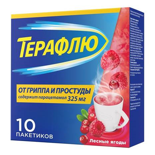 ТераФлю порошок лесные ягоды 11,6г фото