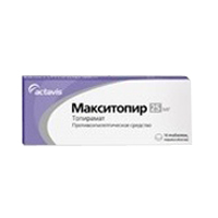 Макситопир таблетки 25мг фото