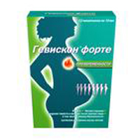 Гевискон форте суспензия мятная 10мл фото