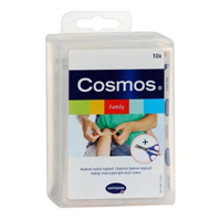 Пластырь "Cosmos family" набор для всей семьи (с ножницами) фото