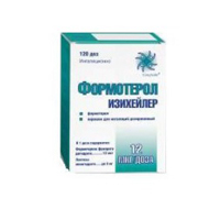 Формотерол Изихейлер порошок 12мкг/доза (120 доз) 1,7г фото