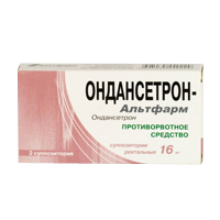 Ондансетрон-Альтфарм суппозитории рект. 16мг фото