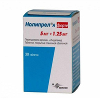 Нолипрел А форте таблетки 1,25мг+5мг фото