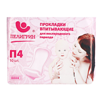 Прокладки впитывающие для послеродового периода "Пелигрин" набор П4 фото