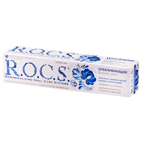 Зубная паста "РОКС Отбеливающая" 74г фото