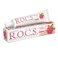 Зубная паста "РОКС Малина" 74г фото