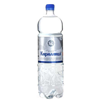 Вода минеральная природная питьевая столовая негазированная "Кириллица" 1,5л фото