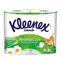 Бумага туалетная &quot;Kleenex&quot; ароматизированная &quot;Нежная ромашка&quot; фото