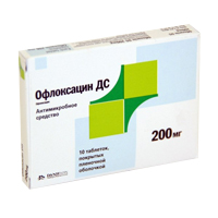Офлоксацин ДС таблетки 200мг фото