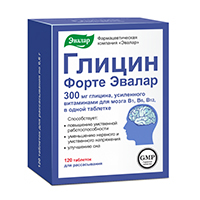Глицин Форте Эвалар таблетки для рассасывания массой 0,6г фото