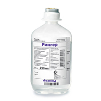 Рингер раствор для инъекций 250мл фото
