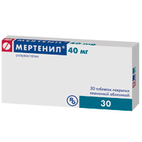 Мертенил таблетки 40мг фото