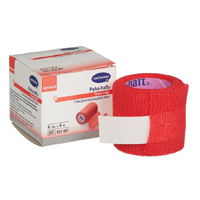 Бинт эластичный "Peha-haft Сolor" самофиксирующийся 4м х 4см красный фото