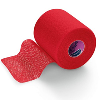 Бинт эластичный "Peha-haft Сolor" самофиксирующийся 4м х 8см красный фото