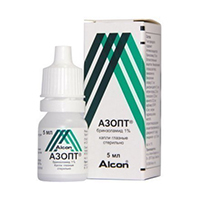 Азопт капли глазные 10мг/мл 5мл фото