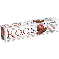 Зубная паста "РОКС" Антитабак 74г фото