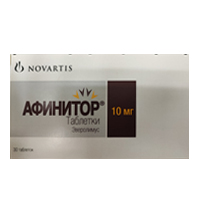Афинитор таблетки 10мг фото