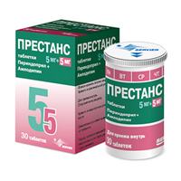 Престанс таблетки 5мг+5мг фото