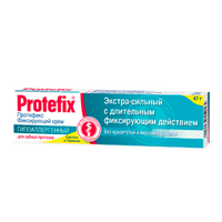 Протефикс Экстра-сильный крем фиксирующий Гипоаллергенный 47г фото
