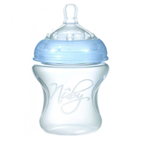 Бутылочка Nuby Natural Touch соска медленный поток от 0 мес полипропилен 150мл (67013) фото