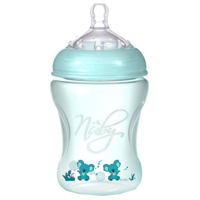 Бутылочка Nuby Natural Touch соска средний поток от 0 мес полипропилен 240мл (67102) фото