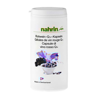 Красное вино с коэнзимом Q10 "Nahrin" капсулы массой 275мг фото
