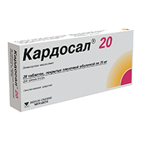 Кардосал 20 таблетки 20мг фото