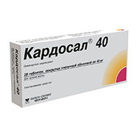 Кардосал 40 таблетки 40мг фото