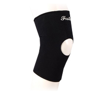 Фиксатор коленного сустава неопрен. с задними усилив. швами S черный фото