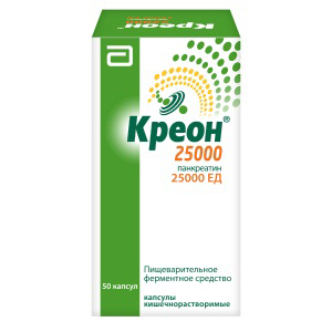 Креон 25000 капсулы 25000ЕД фото