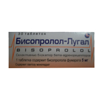 Бисопролол-Лугал таблетки 10мг фото