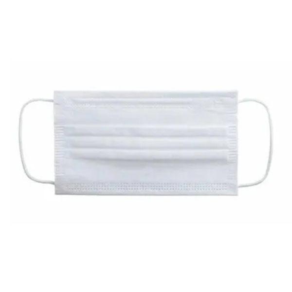 Маска медицинская одноразовая трехслойная на резинках фото