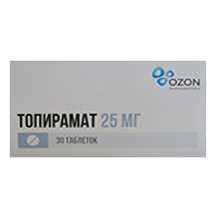 Топирамат таблетки 25мг фото
