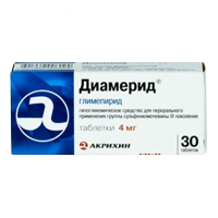 Диамерид таблетки 4мг фото