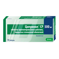 Ципринол СР таблетки 500мг фото
