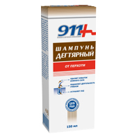 Шампунь &quot;911 Ваша служба спасения&quot; Дегтярный от перхоти 150мл фото