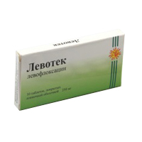 Левотек таблетки 250мг фото