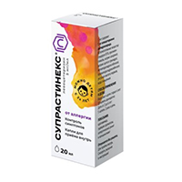 Супрастинекс капли 5мг/мл 20мл фото